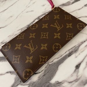 LOUIS VUITTON Monogram Wallet Zipper